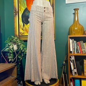 Free People ultra wide leg pants. 2